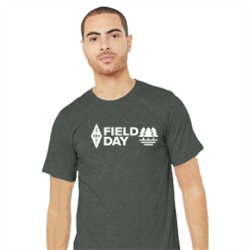 Field Day T-Shirt Evergreen (Heather Gray)