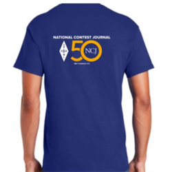 NCJ 50th Anniversary T-Shirt (Cobalt Blue)