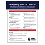 Emergency Prep Checklist Flyer (25/pack)